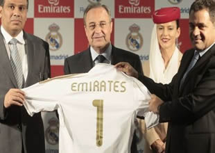 Madrid, Emirates ile sponsorluk imzaladı