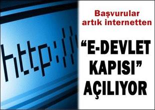 E-Devlet'in “www.türkiye.gov.tr”  sitesi