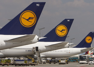 Lufthansa'da pilotlar 3 gün grev yapacak