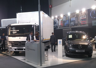 Mercedes, Adana Ambalaj Fuarı'nda