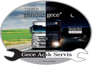 Mercedes gece ek servisi başlattı