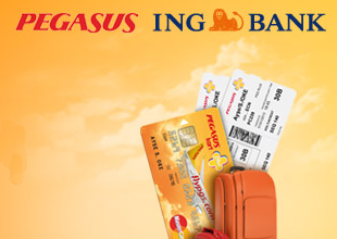 Pegasus, ING ile her yerde kazandırıyor