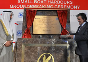 Gül, Kuveyt'te Bot Limanı'nın temelini attı