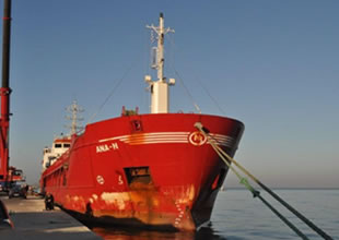 Türk gemisi ANA-N İspanya'da rehin alındı