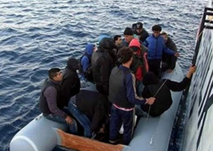 Ege'de 182 kaçak göçmen yakalandı