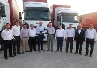 Ford Cargo'dan Denizli'de toplu teslimat