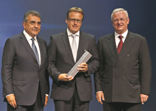 Fuchs 2014 Volkswagen Grup Ödülü'nü aldı