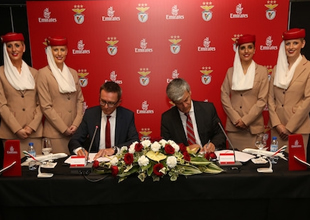 Emirates, Benfica'nın resmi havayolu oldu