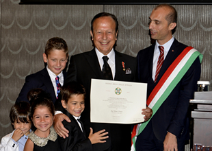 Yılmaz Ulusoy'a İtalya'dan büyük onur