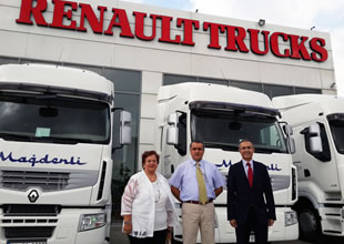 Renault Trucks'dan Mağdenli'ye 5 çekici