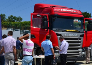 Scania, 'R400 HNA' modelini sergiledi