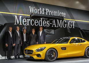 Mercedes, spor modeli 'AMG GT'yi tanıttı