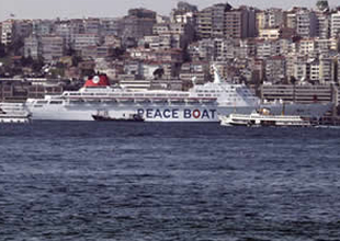 Japonya'dan yola çıkan gemi İstanbul'da