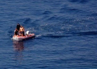 Akdeniz'de kaçakları taşıyan 'tekne' battı