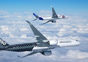 Airbus A350 XWB ilk kez Türkiye'de