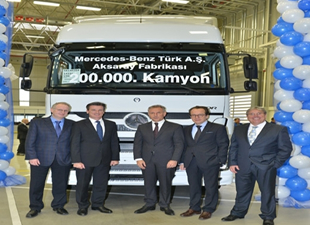 Mercedes-Benz Türk, Türkiye'de 200 bininci kamyonu üretti