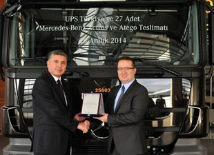 UPS filosunu Mercedes-Benz'le genişletti