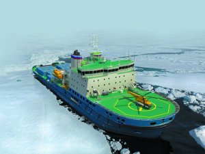 Rusya’da yeni bir buzkıran gemisinin inşasına başlandı