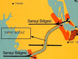 Çin petrol tankerlerinin geçmesi için kanal inşa edecek