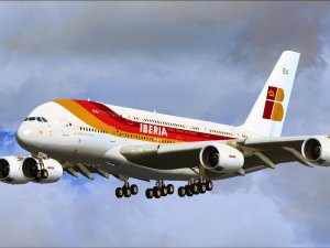 Iberia'dan tarihi uçuş
