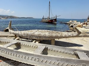 Antik limanla 2 bin yıl önceye yolculuk