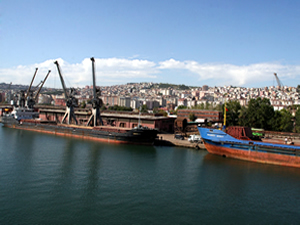Samsun'da liman hizmetleri Türkiye ortalamasını solladı