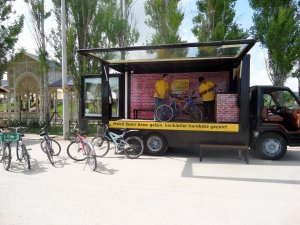 Sarı Bisiklet, Mobil Tamir Aracı sayesinde tekrar yollarda