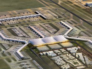 "3. Havalimanı terminalinin inşaatına başlandı"