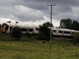 İngiltere'de tren kazası: 5 inek öldü