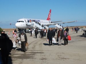 Sinop'ta yolcu sayısı arttı