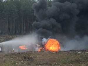 Rusya'da gösteri yapan helikopter düştü: 1 ölü