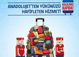 AnadoluJet ve Aras Kargo'dan hafifleten hizmet!