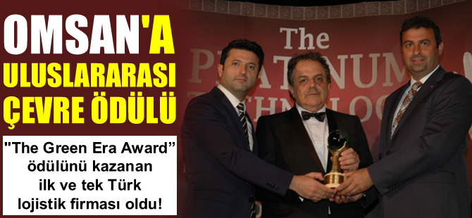 OMSAN'a uluslararası çevre ödülü