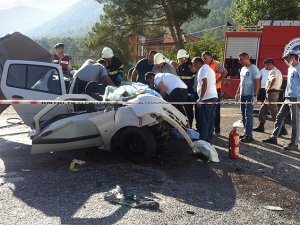 Antalya'da kaza: 5 ölü, 1 yaralı