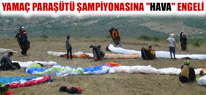 Dünya Şampiyonası'nda uçuşlar yine yapılamadı