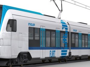 Stadler-Newag Firmalarının ortak üretimi olan trenler tanıtıldı