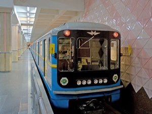 Ukrayna'da Kharkiv Metrosu trenleri yenilendi