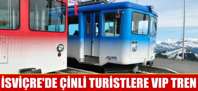 İsviçre: 'Gürültücü ve kaba Çinli turistlere' özel tren
