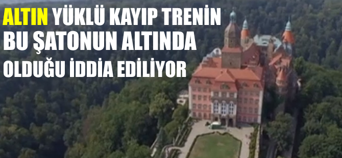 Kayıp tren yer altında bulundu