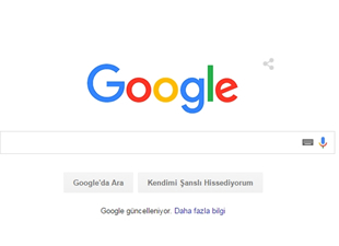 Google logosunu değiştirdi