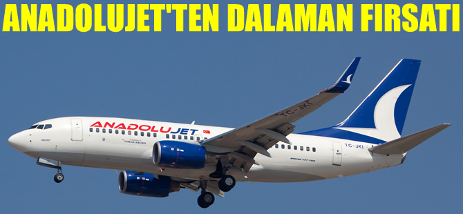 Anadolujet'ten Dalaman fırsatı