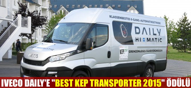 Iveco Daily'e “Best KEP Transporter 2015” ödülü