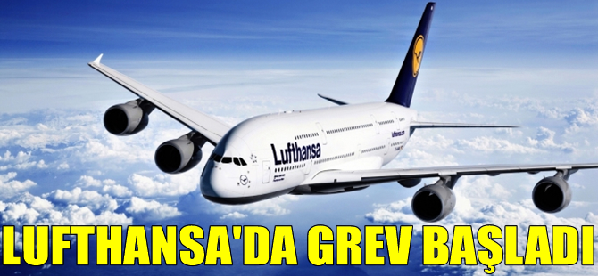 Lufthansa'da grev krizi