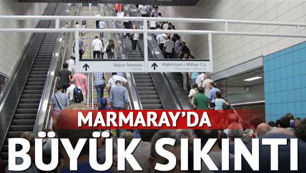 Marmaray'da paslanan zincir sıkıntısı