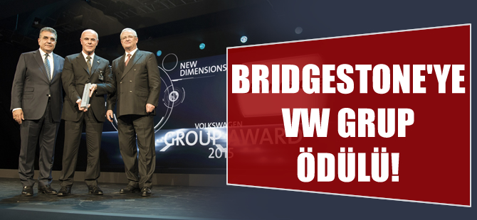 Bridgestone'ye VW Grup ödülü!