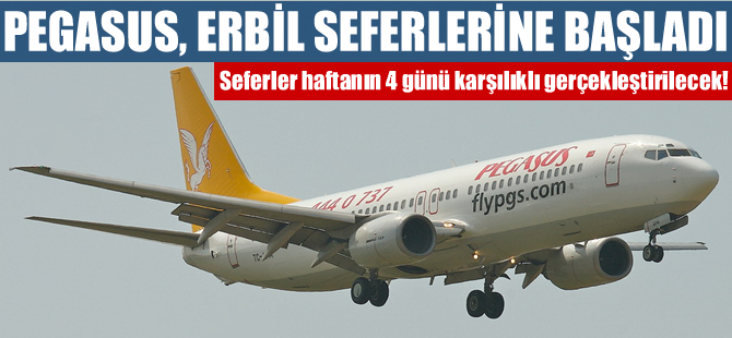 Pegasus'un Erbil seferleri başladı