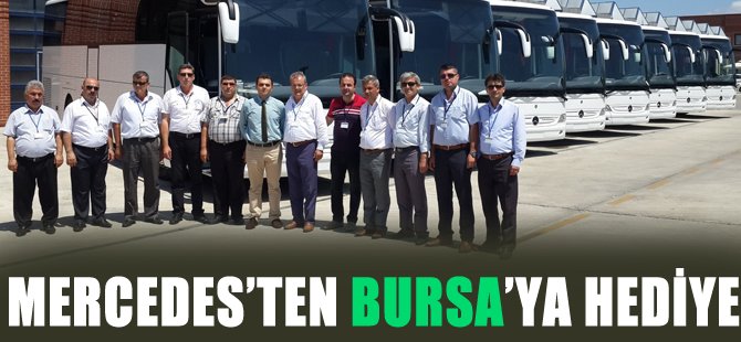 Mercedes’ten Bursa’ya 26 otobüs