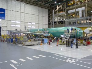Boeing ilk 737 MAX’ın son montajına başladı