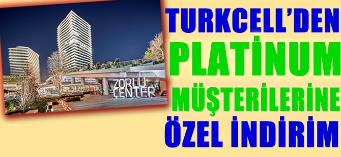 Turkcell'den Platinum Müşterilerine Özel İndirim