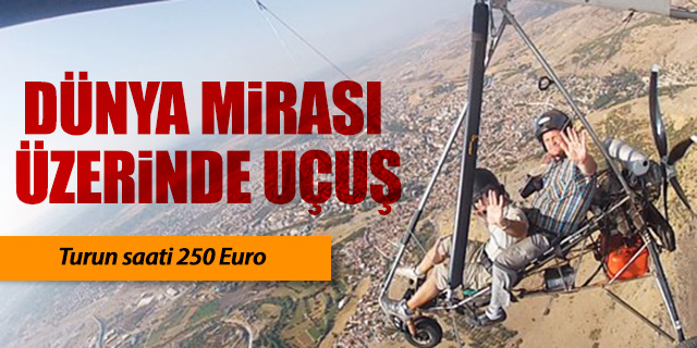 Dünya mirası üzerinde uçuş